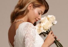 Выбор свадебного платья для беременной