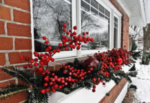 Уличный новогодний декор дома Уличный новогодний декор дома