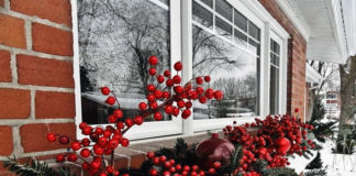 Уличный новогодний декор дома Уличный новогодний декор дома