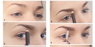 Рисуем брови карандашом правильно и красиво, поэтапно и пошагово: как начинать