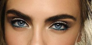 Брови Кары Делевинь