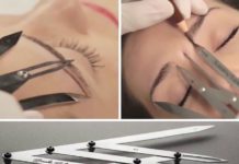 Как пользоваться циркулем леонардо для бровей