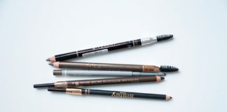 Карандаши и палетки для бровей