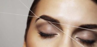Как выщипать брови ниткой в домашних условиях – видео-урок и фото