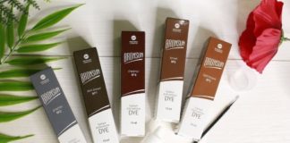 Краска для бровей: цвета для блондинок или русых волос