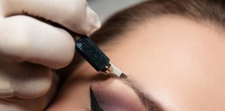 Правильный уход за бровями после микроблейдинга