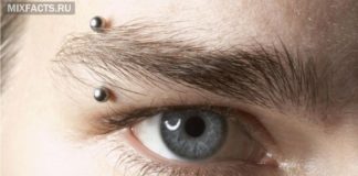 Пирсинг бровей – виды женских и мужских проколов, уход, последствия