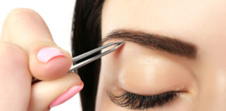 Способы удаления бровей в домашних условиях и салоне
