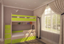 Особенности двухъярусных кроватей для детей