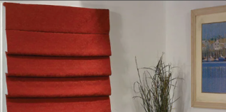 Как устроены римские шторы, и чем они отличаются от рулонных