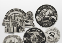 Почему наклейки из металла заказывают в корпоративной среде: подробности