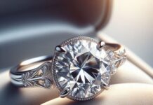 Кольцо из белого золота с бриллиантом: символ элегантности и роскоши
